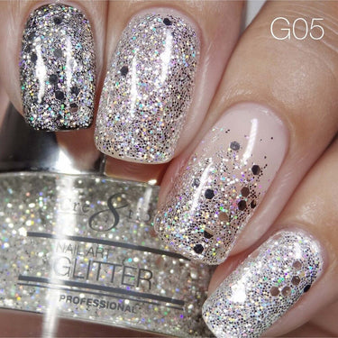 Cre8tion Professional Nail Art Glitter - Color 005 / 1 oz.