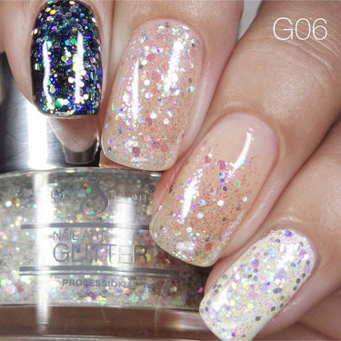 Cre8tion Professional Nail Art Glitter - Color 006 / 1 oz.