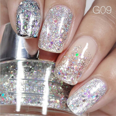 Cre8tion Professional Nail Art Glitter - Color 009 / 1 oz.