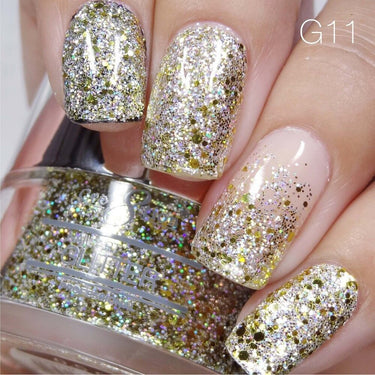 Cre8tion Professional Nail Art Glitter - Color 011 / 1 oz.