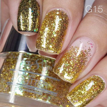 Cre8tion Professional Nail Art Glitter - Color 015 / 1 oz.