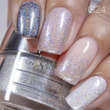 Cre8tion Professional Nail Art Glitter - Color 024 / 1 oz.