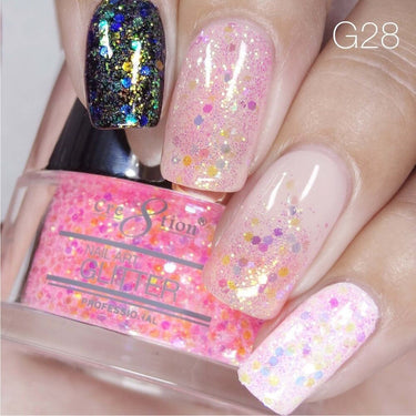 Cre8tion Professional Nail Art Glitter - Color 028 / 1 oz.