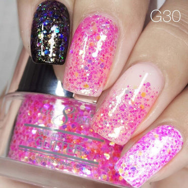 Cre8tion Professional Nail Art Glitter - Color 030 / 1 oz.