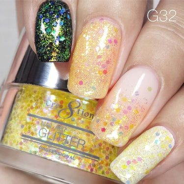 Cre8tion Professional Nail Art Glitter - Color 032 / 1 oz.