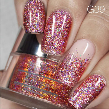 Cre8tion Professional Nail Art Glitter - Color 039 / 1 oz.