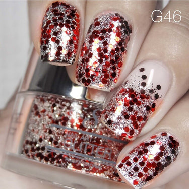 Cre8tion Professional Nail Art Glitter - Color 046 / 1 oz.