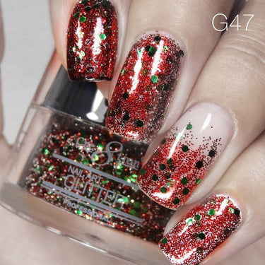 Cre8tion Professional Nail Art Glitter - Color 047 / 1 oz.