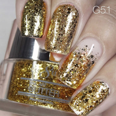 Cre8tion Professional Nail Art Glitter - Color 051 / 1 oz.