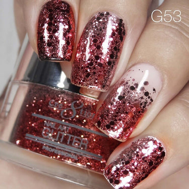 Cre8tion Professional Nail Art Glitter - Color 053 / 1 oz.