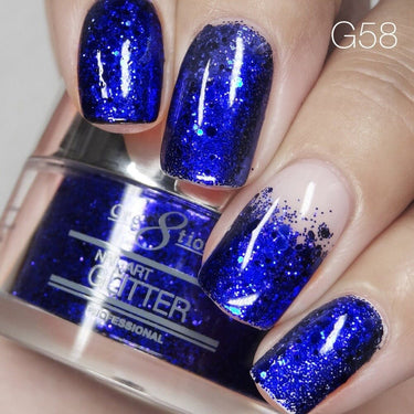 Cre8tion Professional Nail Art Glitter - Color 058 / 1 oz.