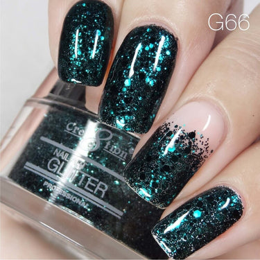 Cre8tion Professional Nail Art Glitter - Color 066 / 1 oz.