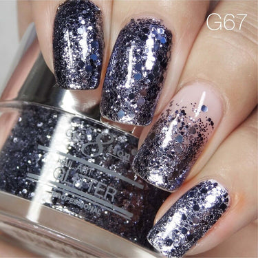 Cre8tion Professional Nail Art Glitter - Color 067 / 1 oz.