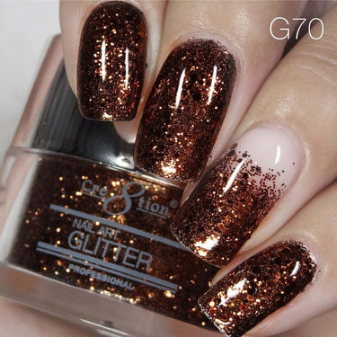 Cre8tion Professional Nail Art Glitter - Color 070 / 1 oz.