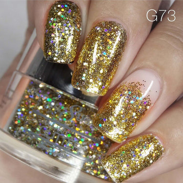 Cre8tion Professional Nail Art Glitter - Color 073 / 1 oz.