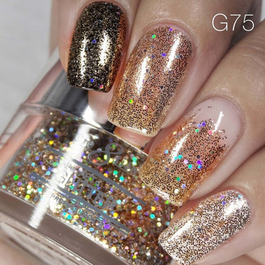 Cre8tion Professional Nail Art Glitter - Color 075 / 1 oz.