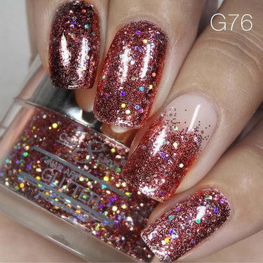 Cre8tion Professional Nail Art Glitter - Color 076 / 1 oz.