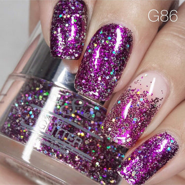 Cre8tion Professional Nail Art Glitter - Color 086 / 1 oz.
