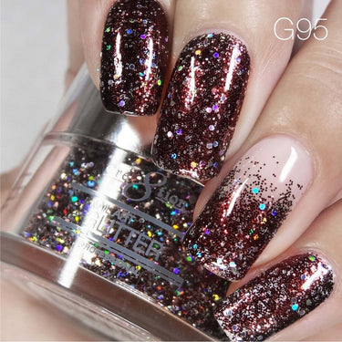 Cre8tion Professional Nail Art Glitter - Color 095 / 1 oz.