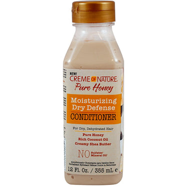 Creme of Nature Pure Honey Moisturizing Dry Defense Conditioner / 12 oz.