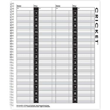 Cricket 4 Column Appointment Scheduler