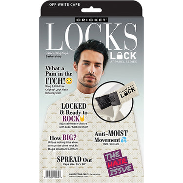 Cricket Barbershop Haircutting Cape (Lock Apparel Series)