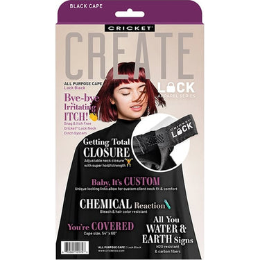 Cricket Black All Purpose Cape (Lock Apparel Series)