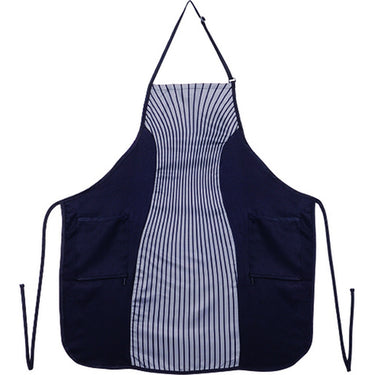 Cricket Gray Pinstripes Slimming Apron