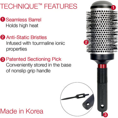 Cricket Technique Thermal Brush - 1.25", #330