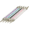 Crystal Rhinestone Nail Art Dotting Tool - Set of 5 Pieces - Set of 5 Pieces