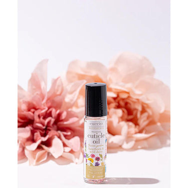 Cuccio Cuticle Italian Garden Collection Roll-On Cuticle Oil - Tuscan Garden - Hawthorn & Wild Daisy / 9 mL.