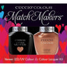 Cuccio Match Makers - Holy Toledo Kit - 1 Nail Lacquer + 1 Matching Veneer Soak Off LED/UV Nail Colour / 0.43 oz. Each