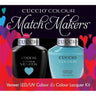 Cuccio Match Makers - Make a Wish in Rome Kit - 1 Nail Lacquer + 1 Matching Veneer Soak Off LED/UV Nail Colour / 0.43 oz. Each