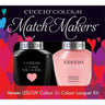 Cuccio Match Makers - Parisian Pastille Kit - 1 Nail Lacquer + 1 Matching Veneer Soak Off LED/UV Nail Colour / 0.43 oz. Each