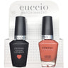 Cuccio Match Makers - Sweet Pink Collection - Long Island Kit - 1 Nail Lacquer + 1 Matching Veneer Soak Off LED/UV Nail Colour / 0.43 oz. Each