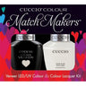 Cuccio Match Makers - Tahitian Villa Kit - 1 Nail Lacquer + 1 Matching Veneer Soak Off LED/UV Nail Colour / 0.43 oz. Each