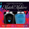 Cuccio Match Makers - Venice Beach Collection - Roller Skate! Kit - 1 Nail Lacquer + 1 Matching Veneer Soak Off LED/UV Nail Colour / 0.43 oz. Each