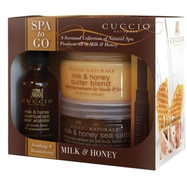 Cuccio - Milk & Honey Spa To Go Kit