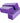 Cuccio Pro 3 Way Purple Sanding Block - 180/280/280 Grit