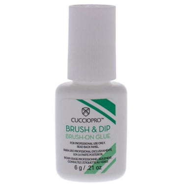 Cuccio Pro Brush & Dip Brush-On Glue / 6 Grams - 0.21 oz.