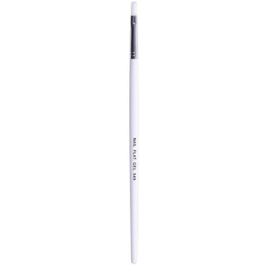 Cuccio Pro - Nylon Flat Tip Gel Brush / Size 6 (4")