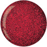 Cuccio Pro - Powder Polish Nail Colour Dip System - Dark Red Glitter / 1.6 oz. Net Wt.