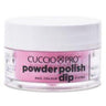 Cuccio Pro - Powder Polish Nail Colour Dip System -Deep Pink with Pink Glitter / 0.5 oz.