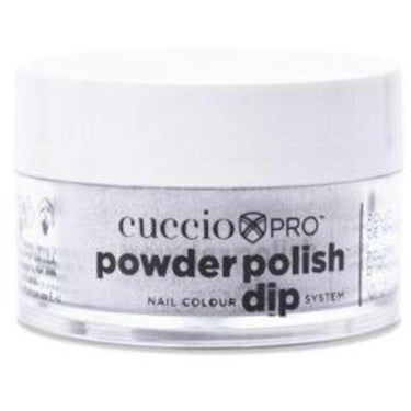 Cuccio Pro - Powder Polish Nail Colour Dip System -Deep Silver / 0.5 oz.