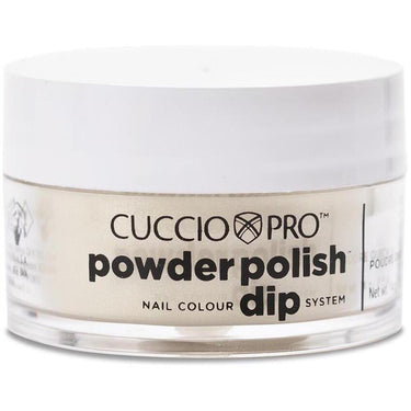 Cuccio Pro - Powder Polish Nail Colour Dip System -Gold Glitter with Large & Small Flecks / 0.5 oz.
