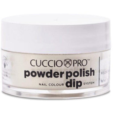 Cuccio Pro - Powder Polish Nail Colour Dip System -Gold with Rainbow Mica / 0.5 oz.