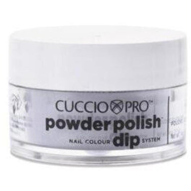 Cuccio Pro - Powder Polish Nail Colour Dip System -Grey with Mica / 0.5 oz.