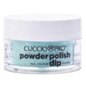 Cuccio Pro - Powder Polish Nail Colour Dip System -Jade with Silver Glitter / 0.5 oz.