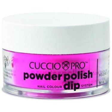 Cuccio Pro - Powder Polish Nail Colour Dip System -Neon Pink / 0.5 oz.
