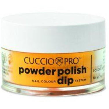 Cuccio Pro - Powder Polish Nail Colour Dip System -Neon Tangerine / 0.5 oz.